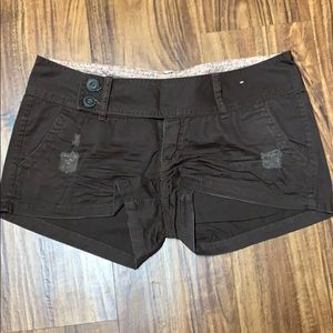 Decree Brown Shorts